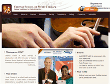 Tablet Screenshot of chennaimusictherapy.org